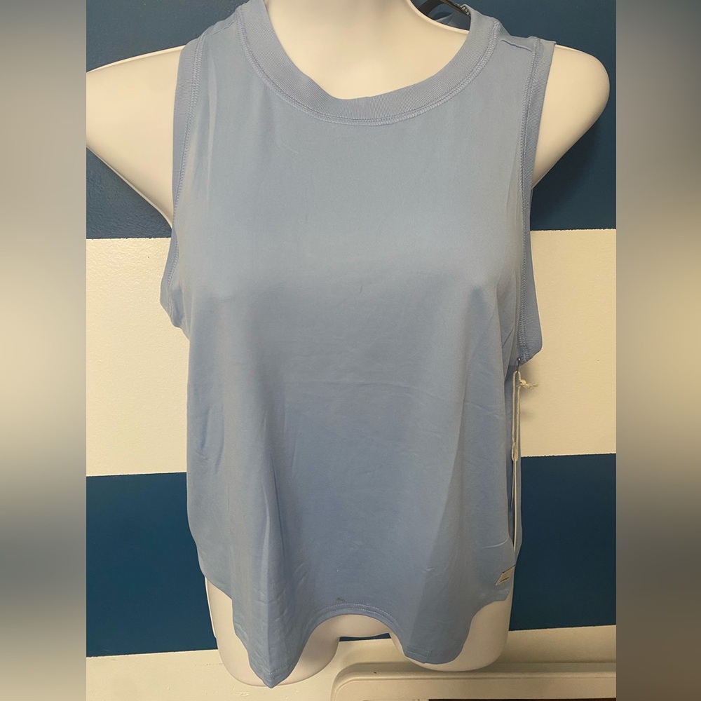 NWT Vuori Blue Sleeveless Tank Top SZ M